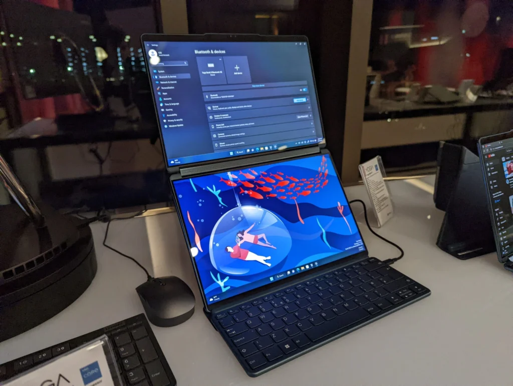 Lenovo Yoga Book 9i: Hands-On With the Innovative Dual Screen Laptop | TechBytes 360